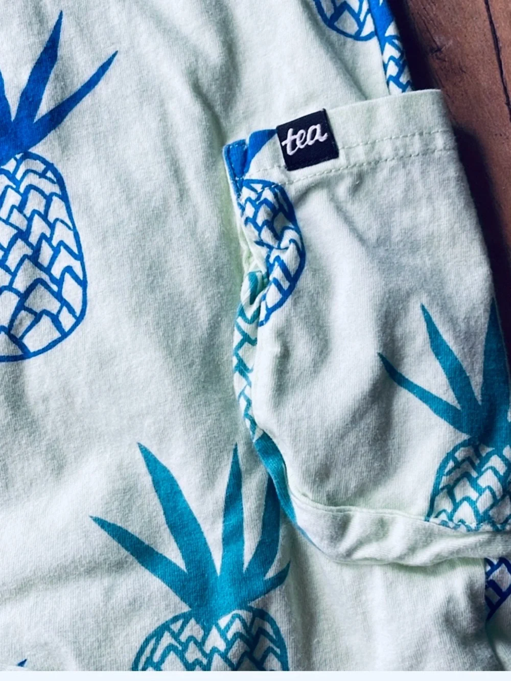 Summer Pineapple Print Boy Romper 🍍 - Picture 5 of 5